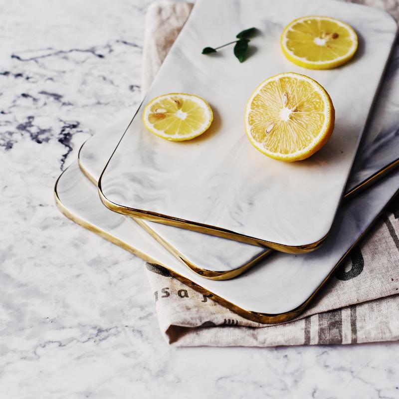 Marble Serving Board - LuxeCraft Essentials