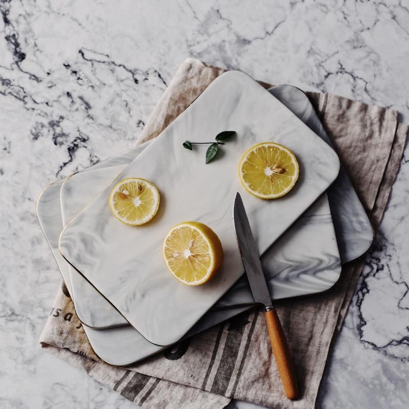 Marble Serving Board - LuxeCraft Essentials