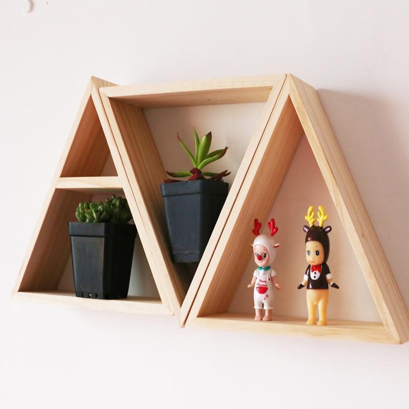 Triangular Geometric Shelf - LuxeHome Designs