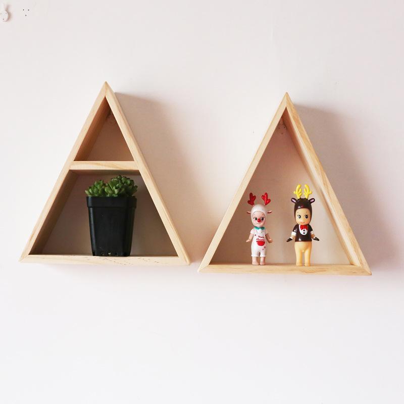 Triangular Geometric Shelf - LuxeHome Designs