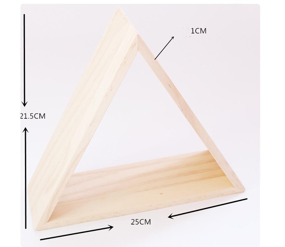 Triangular Geometric Shelf - LuxeHome Designs