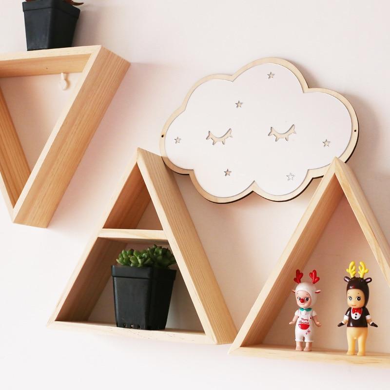 Triangular Geometric Shelf - LuxeHome Designs