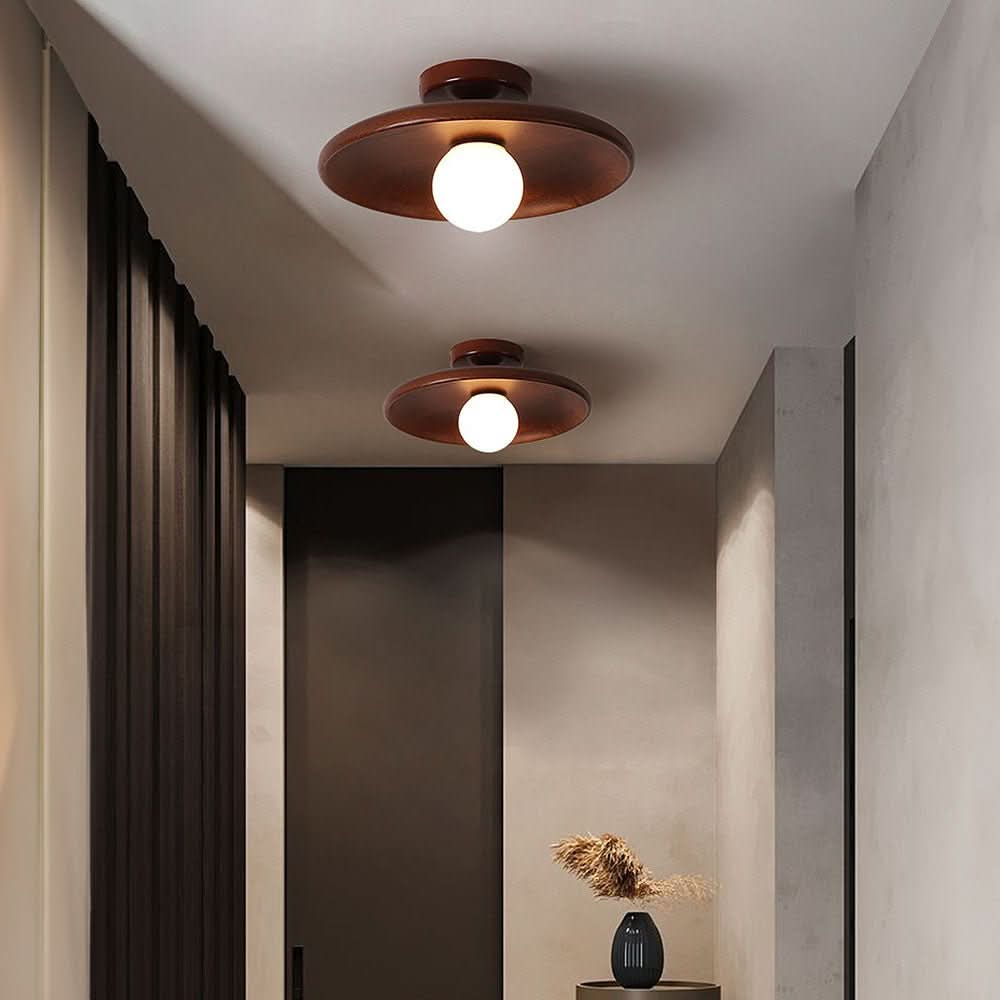 Wooden Ceiling Lamp - LuminaCraft Elegant Lighting Solution