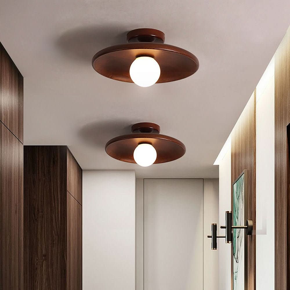 Wooden Ceiling Lamp - LuminaCraft Elegant Lighting Solution