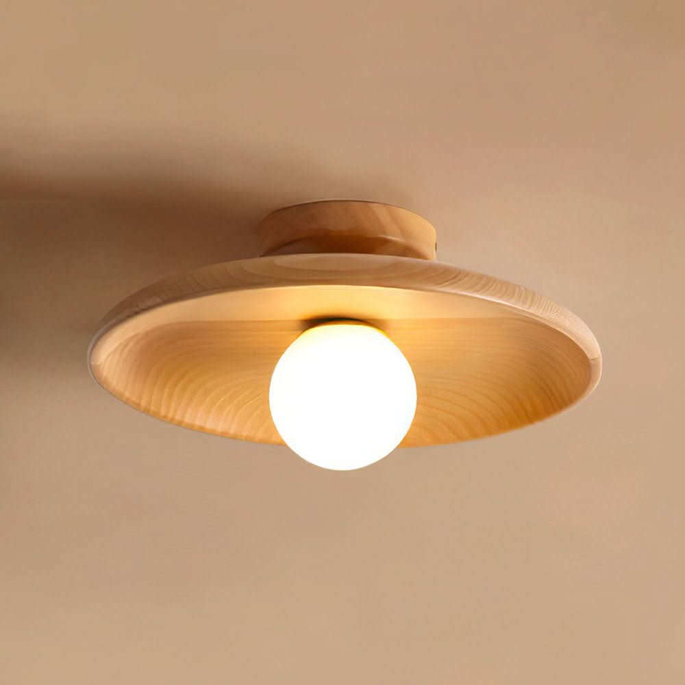 Wooden Ceiling Lamp - LuminaCraft Elegant Lighting Solution