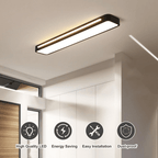 Luminous LED Ceiling Light - NordicGlow Minimalist Design