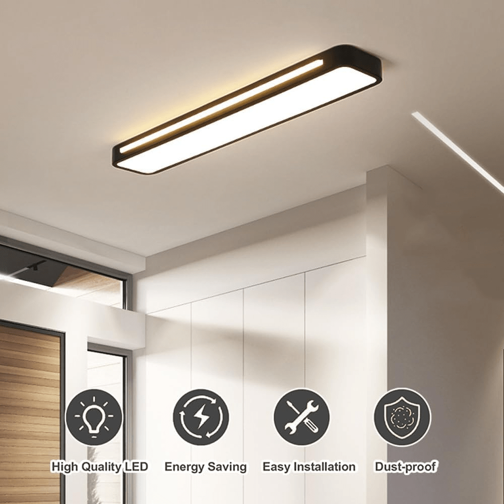 Luminous LED Ceiling Light - NordicGlow Minimalist Design