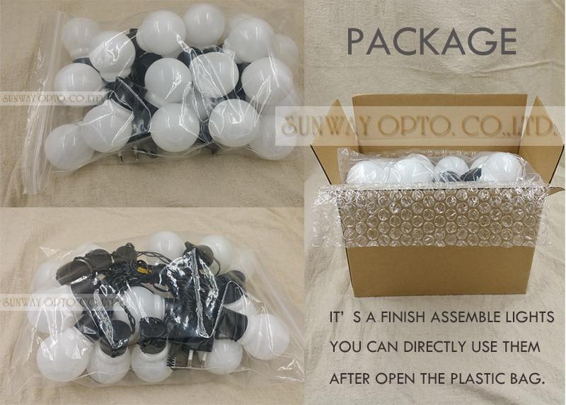 Outdoor Hanging Bulb Lights - LuminaGlow