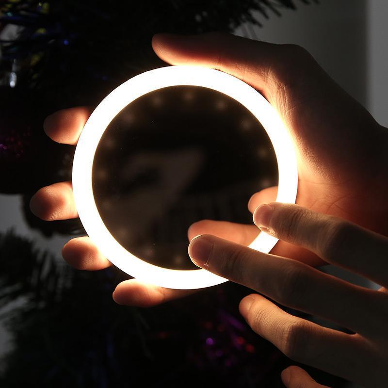 Wireless Charger Makeup Mirror - LuxeGlow