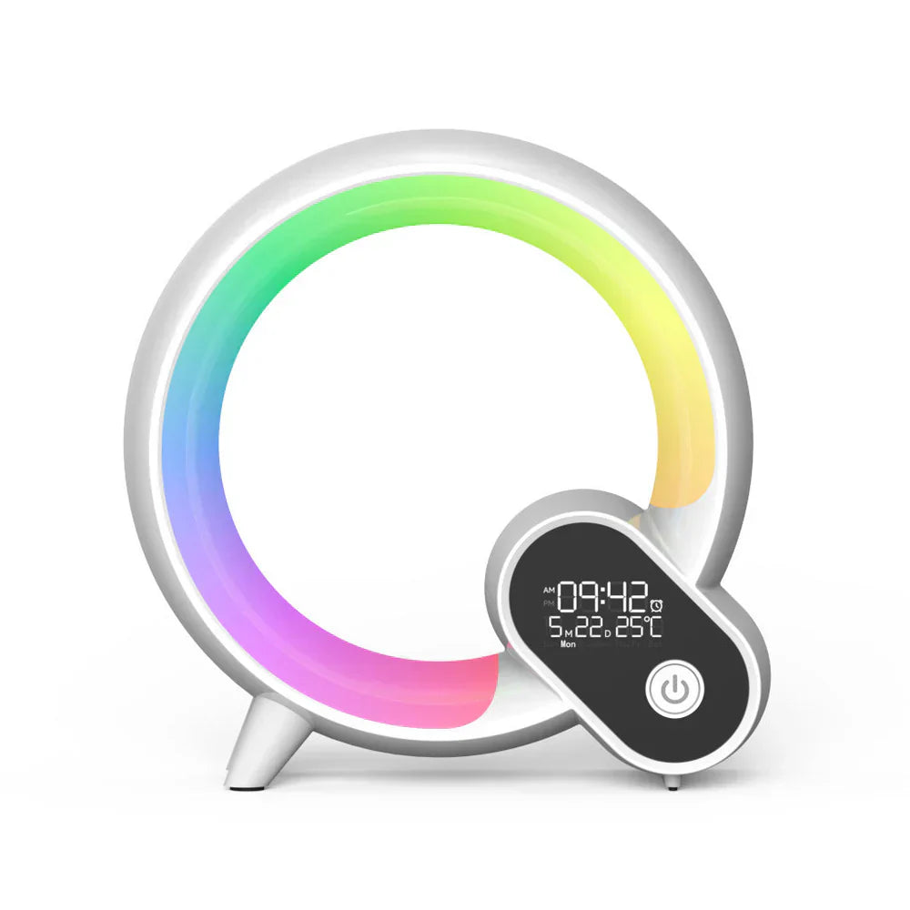 Color-Changing Smart Nightstand Lamp - LuminaGlow