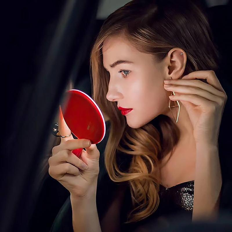 Wireless Charger Makeup Mirror - LuxeGlow