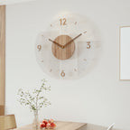 Scandinavian Wooden Wall Clock - TimberNest