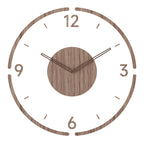 Scandinavian Wooden Wall Clock - TimberNest