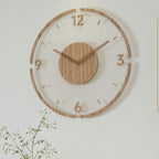 Scandinavian Wooden Wall Clock - TimberNest
