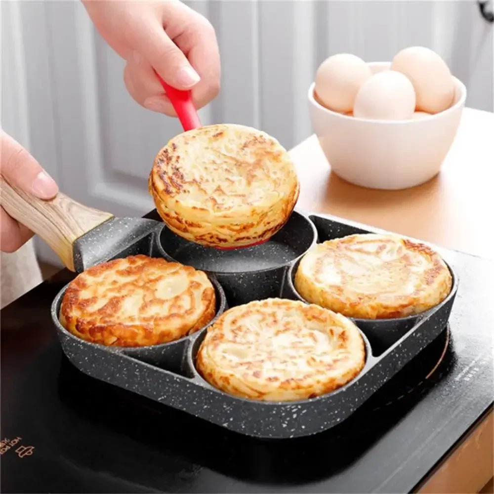 Omelet Pan - CulinaryCraft 4-Cavity Non-Stick Design