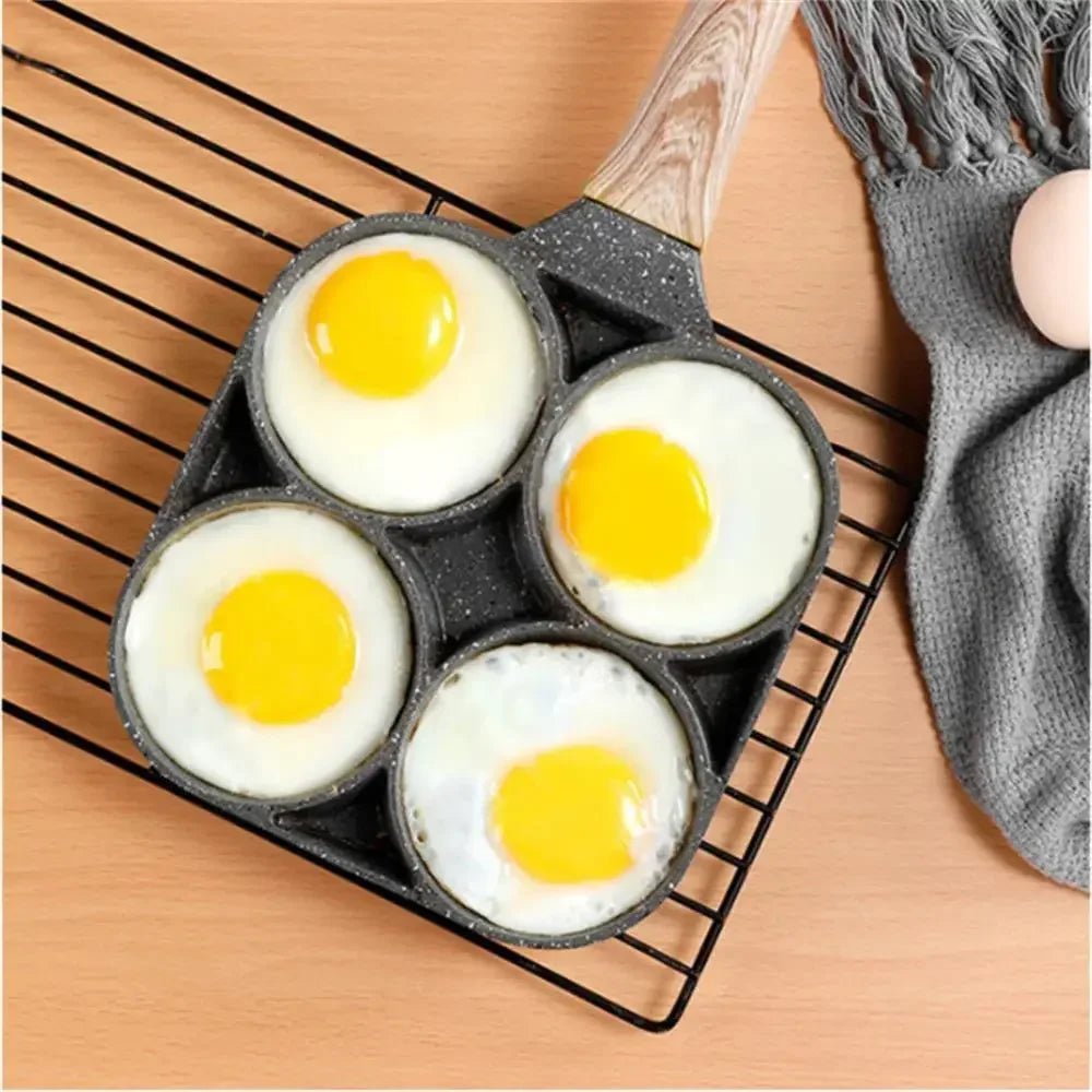Omelet Pan - CulinaryCraft 4-Cavity Non-Stick Design