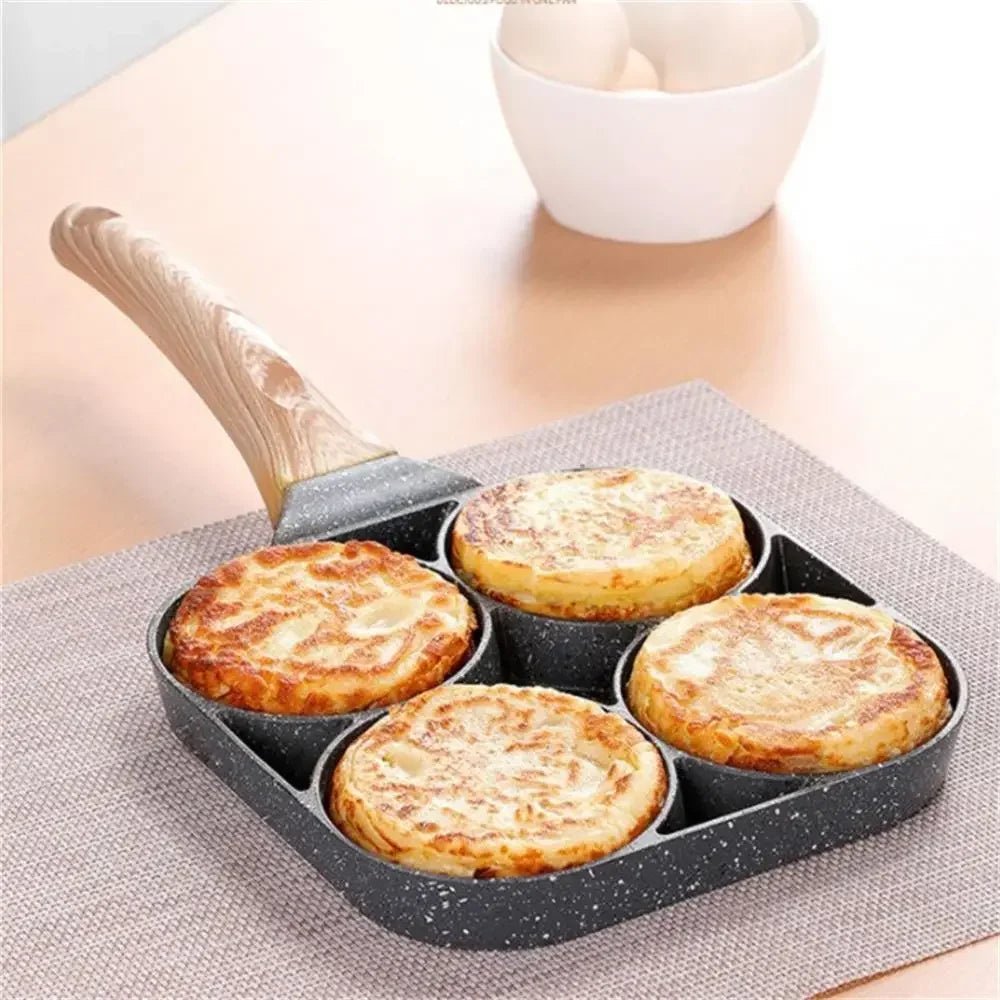 Omelet Pan - CulinaryCraft 4-Cavity Non-Stick Design