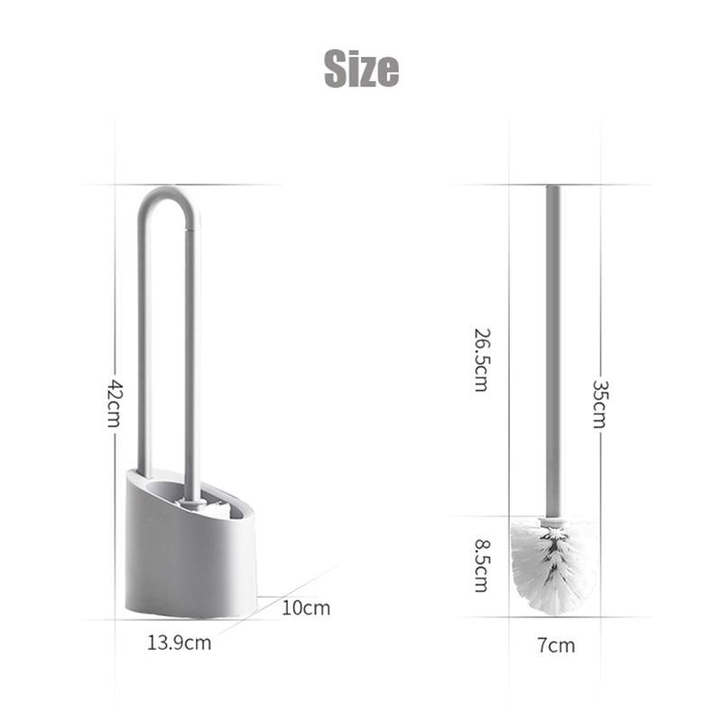 Magnetic Bathroom Cleaning Brush Set - PureClean Essentials