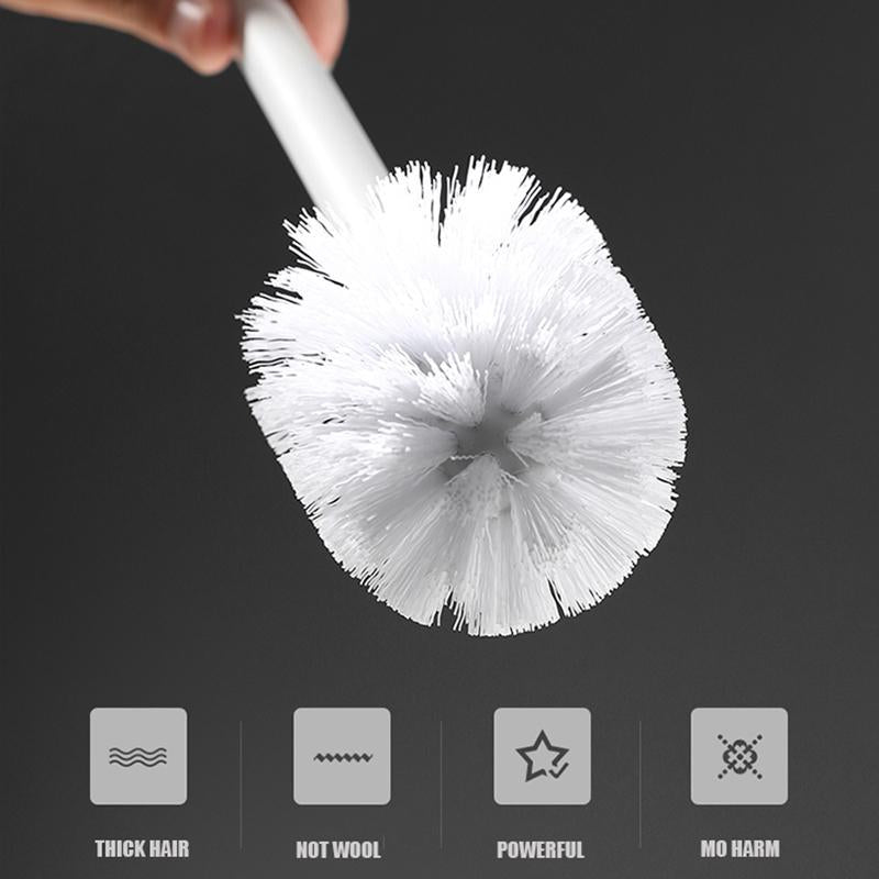 Magnetic Bathroom Cleaning Brush Set - PureClean Essentials