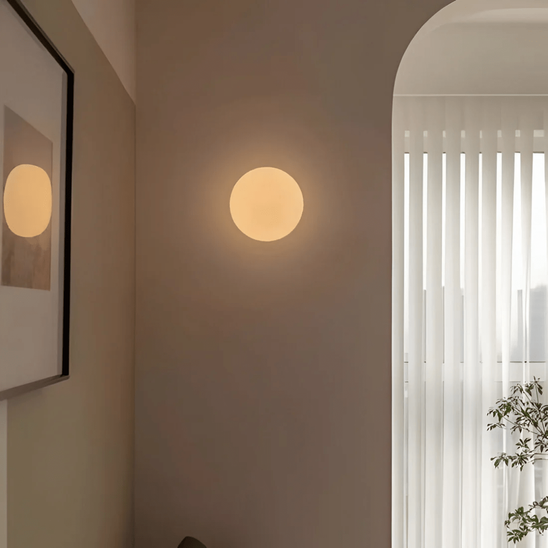 Luminous Glass Wall Light - Aurelia Designs