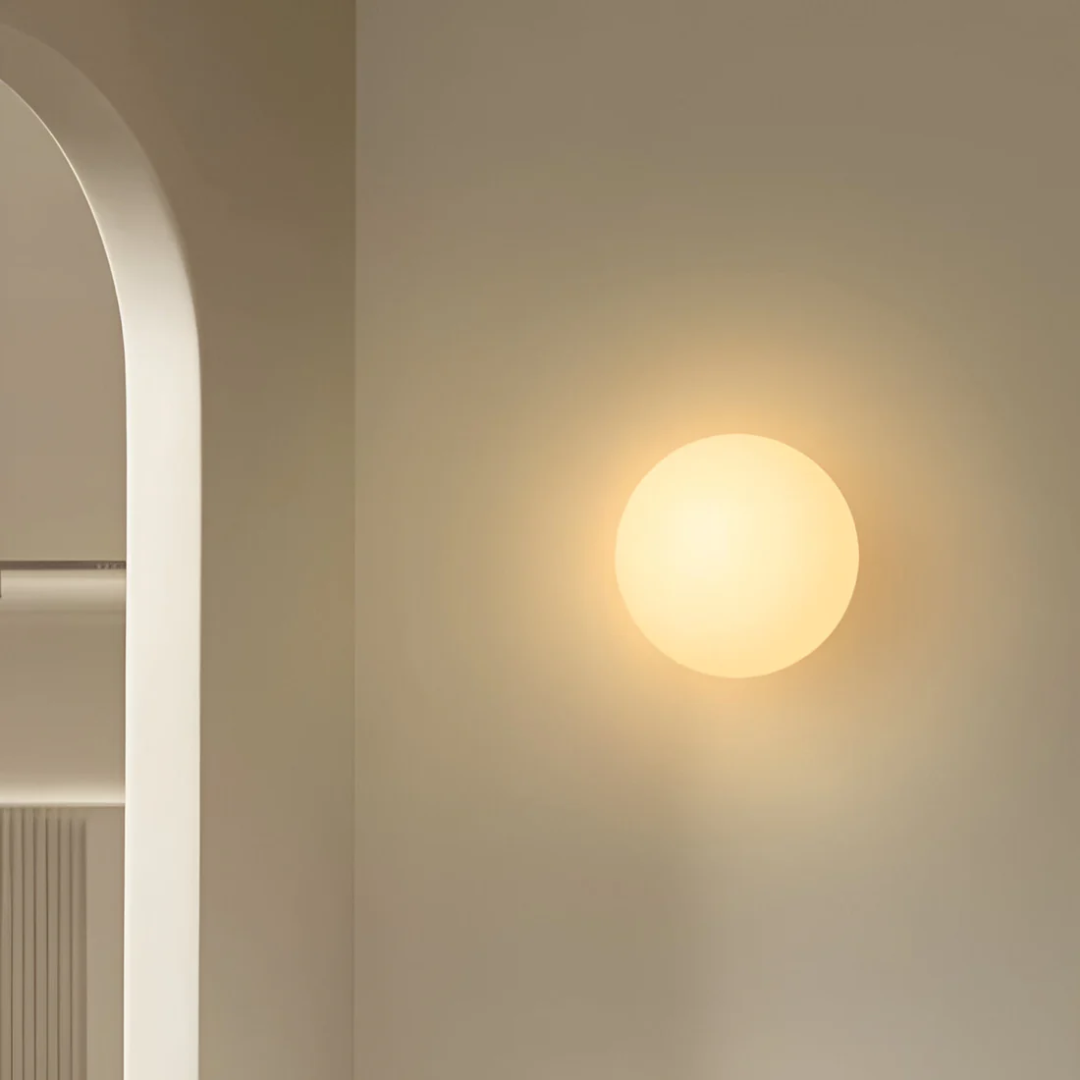 Luminous Glass Wall Light - Aurelia Designs