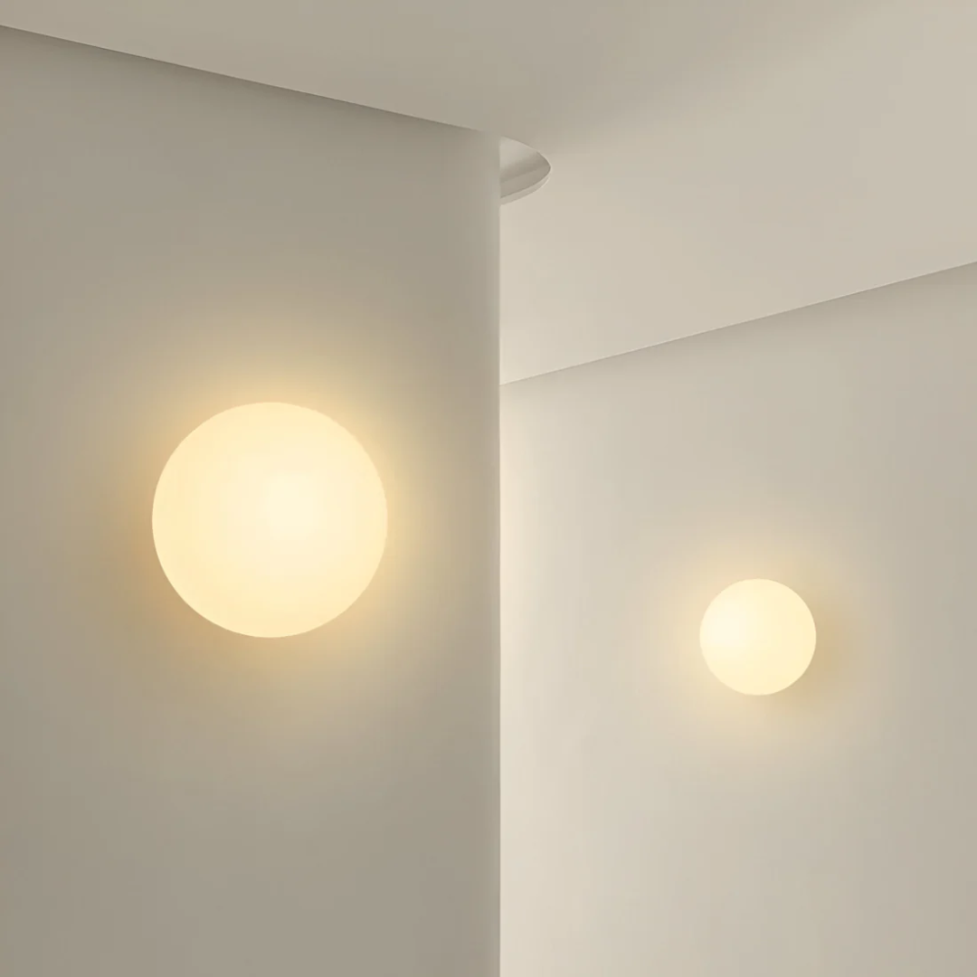 Luminous Glass Wall Light - Aurelia Designs