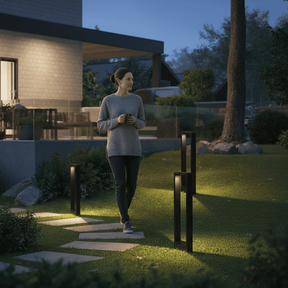 Illuminated Path Lighting - LuminaGlow Designs