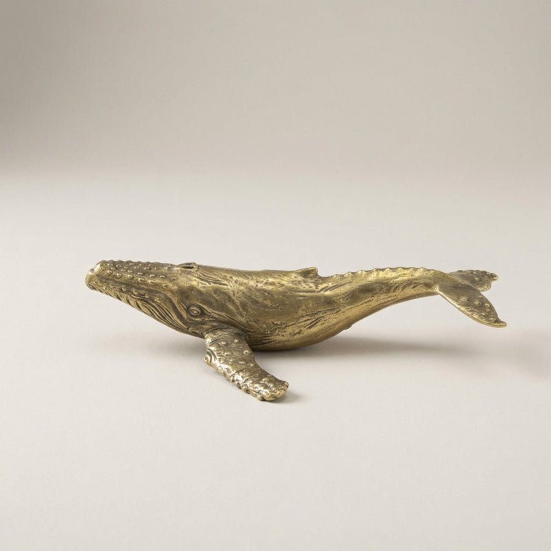 Whale Sculpture - Oceanic Elegance by Nautica Artistry