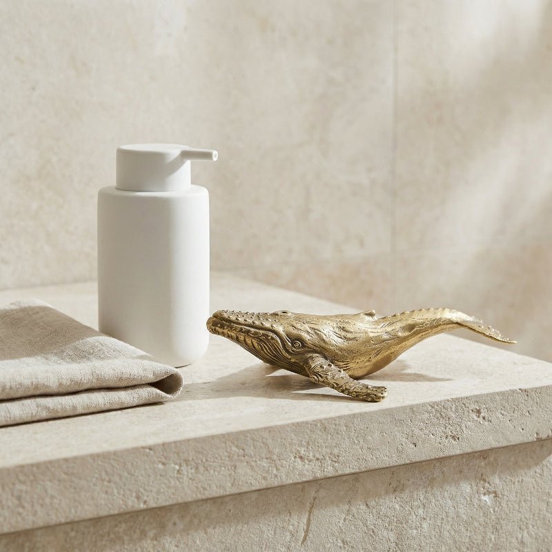 Whale Sculpture - Oceanic Elegance by Nautica Artistry