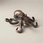 Copper Octopus Sculpture - Nautiluxe Handmade Marine Decor