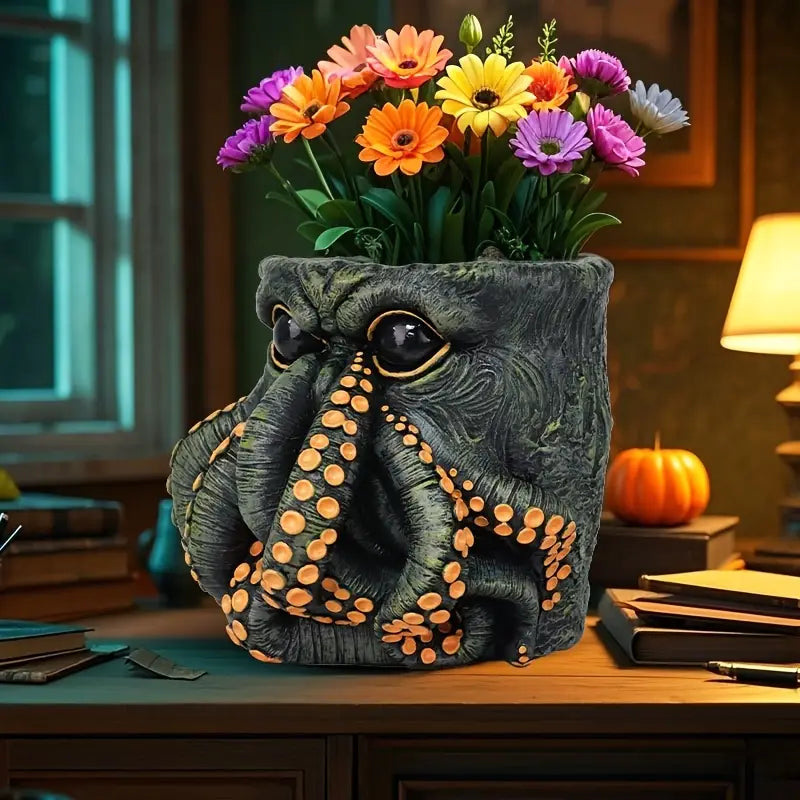 Mythic Octopus Planter - Oceanic Treasures Co.