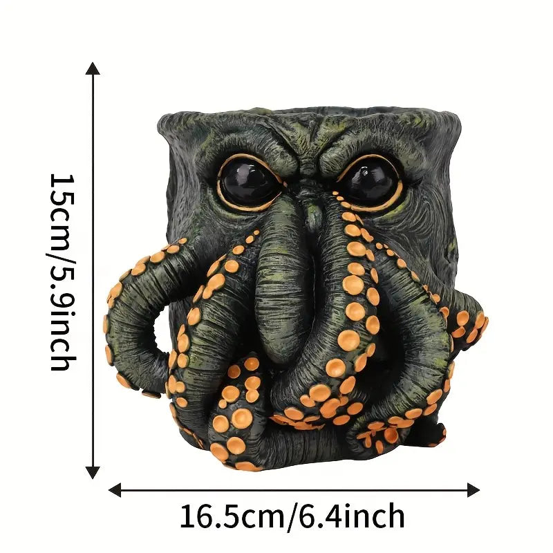 Mythic Octopus Planter - Oceanic Treasures Co.