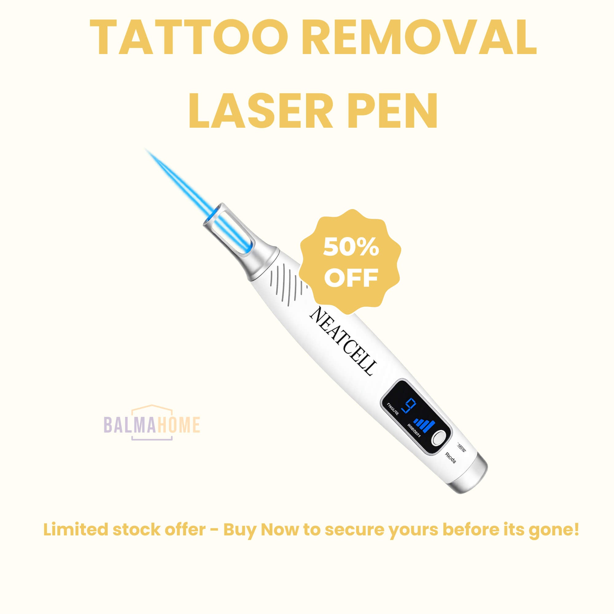 Tattoo Removal Laser Pen - InkFade Pro