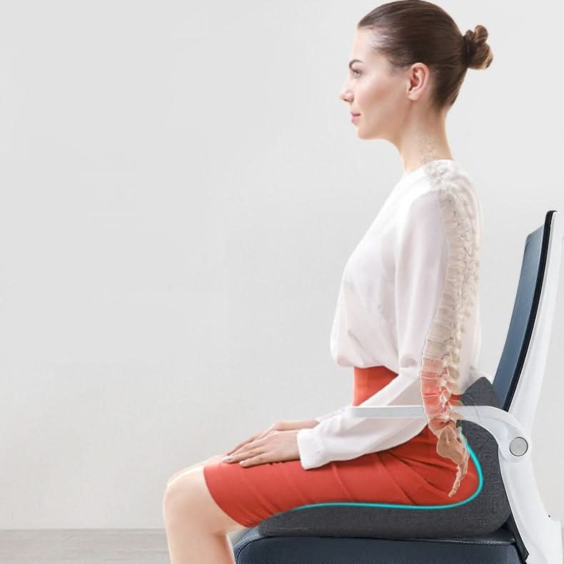 Coccyx Relief Memory Foam Seat Cushion - ComfortNest