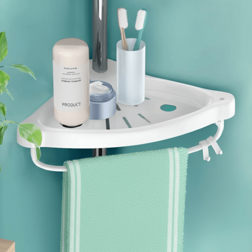 AquaShelf Adjustable Shower Tower - LuxeBath