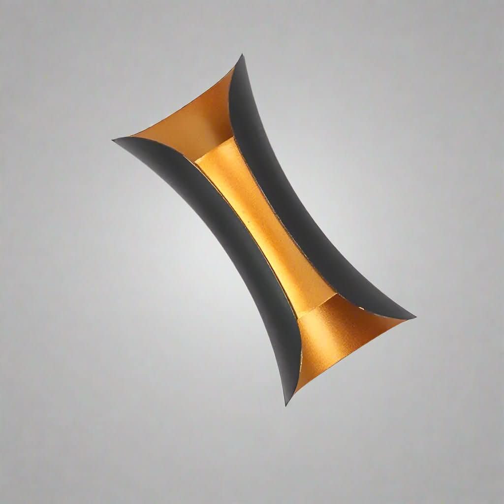 Curved LED Outdoor Wall Light - Lumina Luxe
