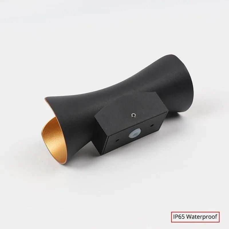 Curved LED Outdoor Wall Light - Lumina Luxe