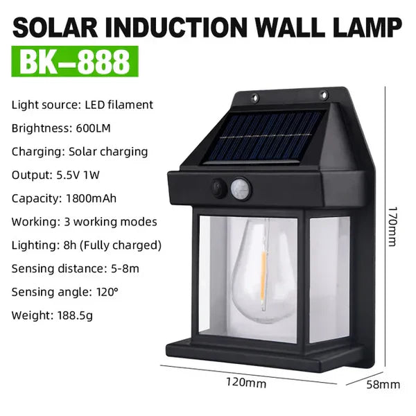 Solar Wall Light - Luminara Eco