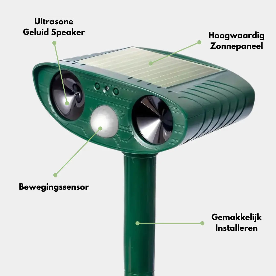 Solar Cat Repeller - EcoGuard