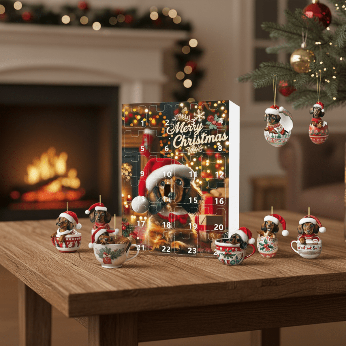 Dachshund Advent Calendar - Pawsitive Joy