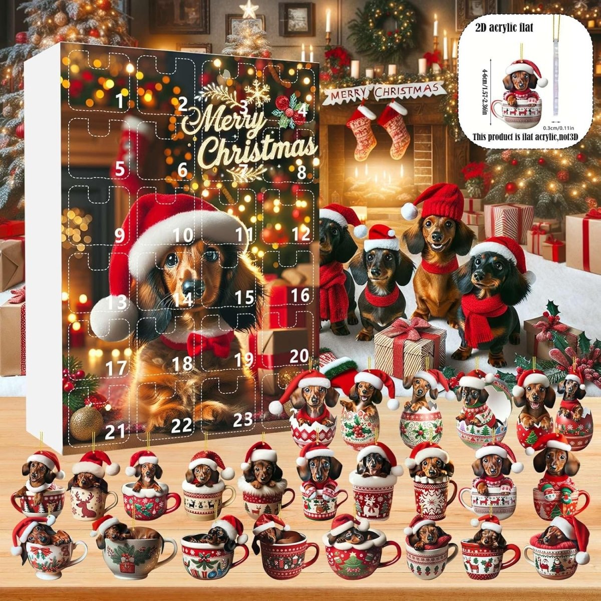 Dachshund Advent Calendar - Pawsitive Joy