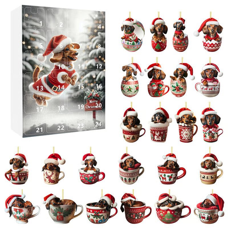 Dachshund Advent Calendar - Pawsitive Joy