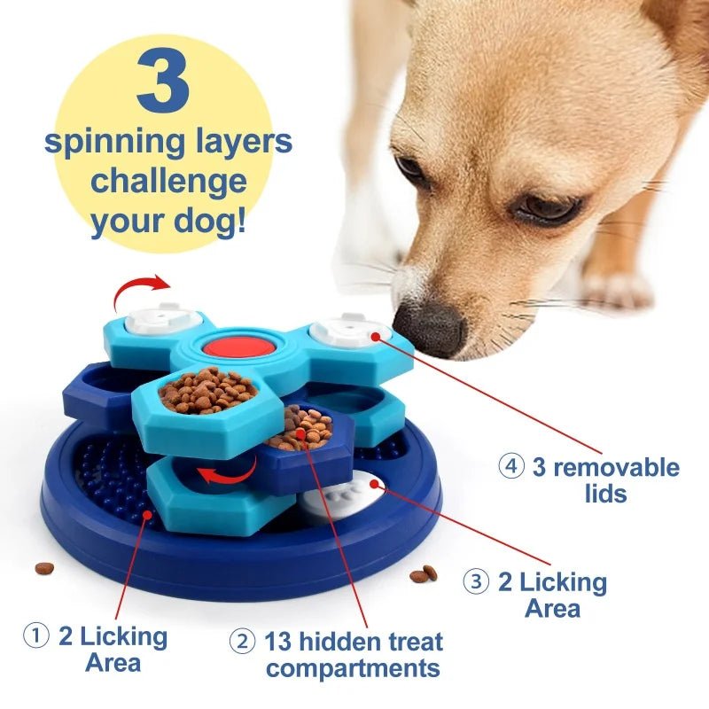 Cognition Food Puzzle Bowl - Pawsitive Mindset