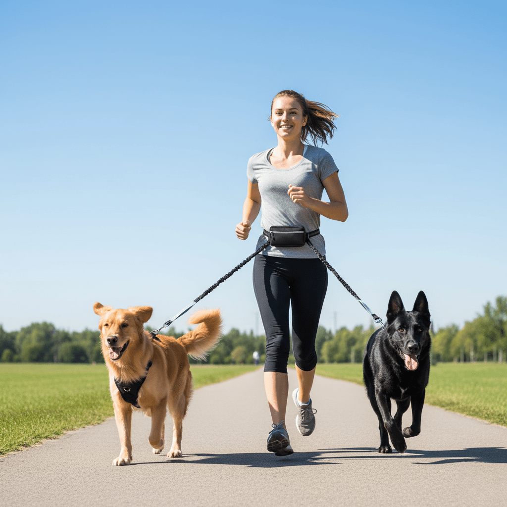 Flexigrip Hands-Free Dog Leash - Pawsitive Comfort
