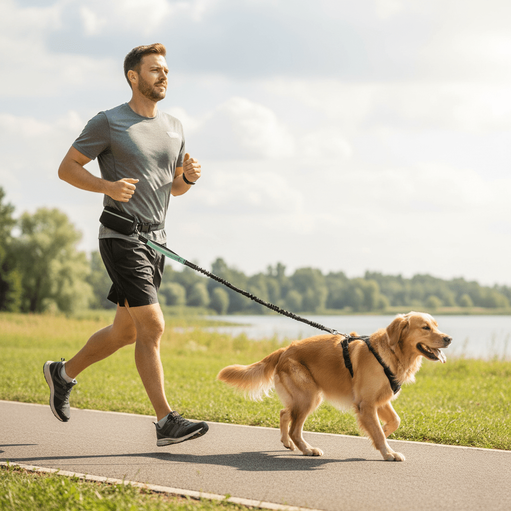 Flexigrip Hands-Free Dog Leash - Pawsitive Comfort