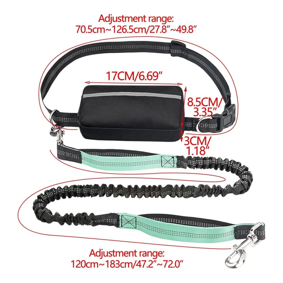 Flexigrip Hands-Free Dog Leash - Pawsitive Comfort