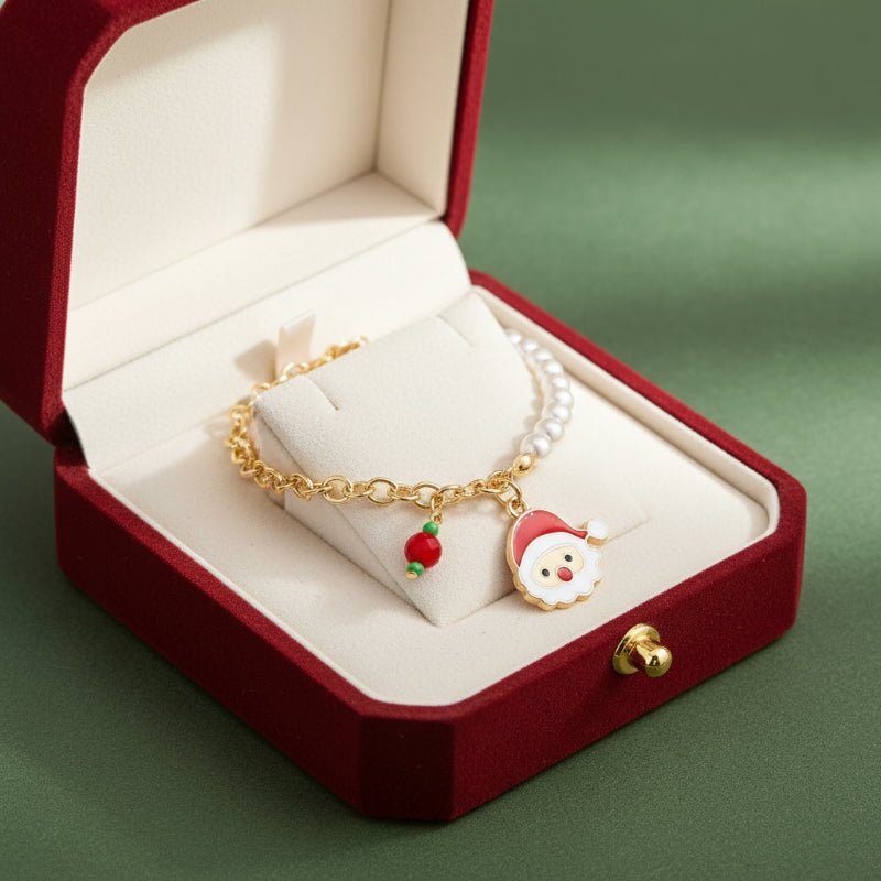 Shimmering Pearl Charm Bracelet - LuxeJoy