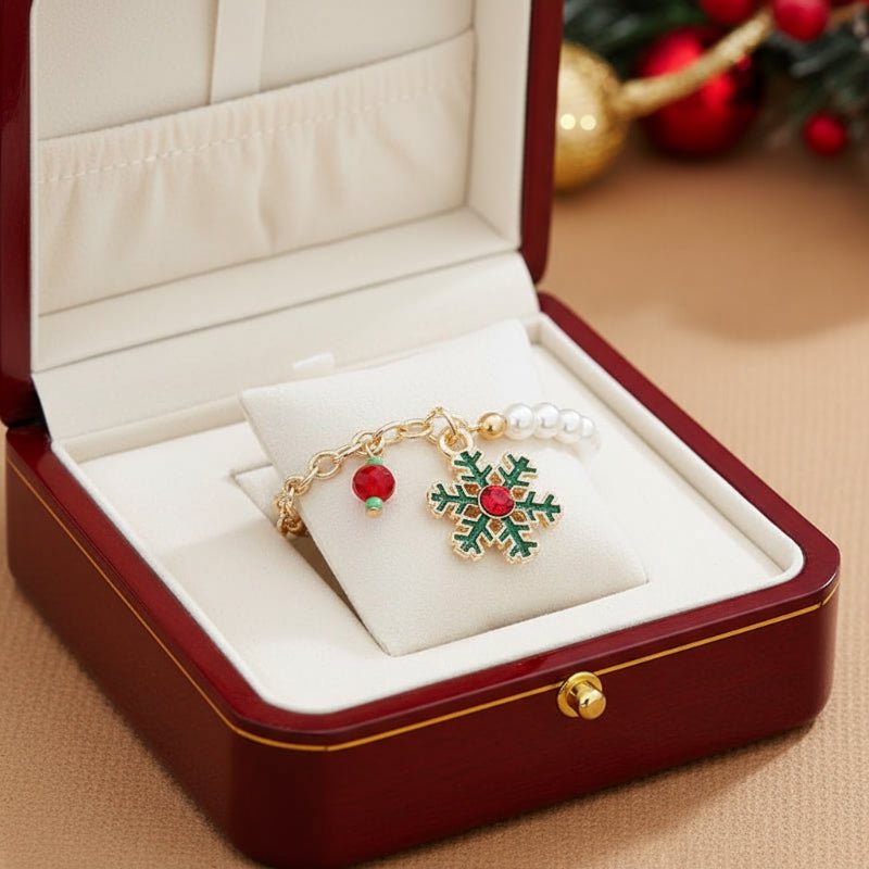 Shimmering Pearl Charm Bracelet - LuxeJoy