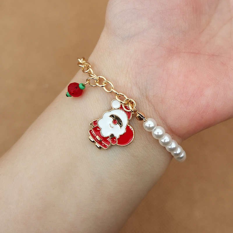 Shimmering Pearl Charm Bracelet - LuxeJoy