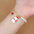 Shimmering Pearl Charm Bracelet - LuxeJoy